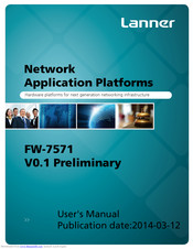 Lanner FW-7571 User Manual