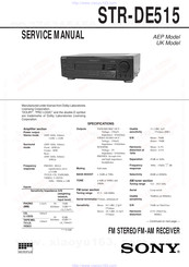 Sony MHS-5200A Service Manual