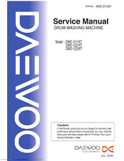Daewoo DWD-1211RT Service Manual