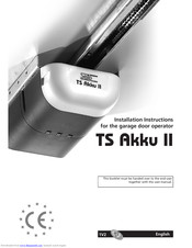 Seip TS Akku II Installation Instruction