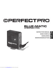 perfect pro BlueMatic Instruction Manual