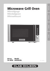 Clas Ohlson AG820CRL Instruction Manual