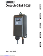 Ontech GSM 9025 Quick Start Manual
