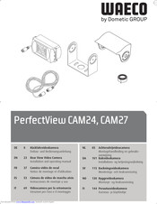 Waeco PERFECTVIEW CAM27 Installation And Operation Manual
