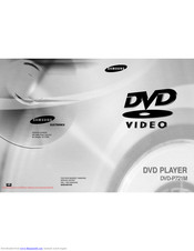 Samsung DVD-P721M User Manual