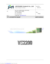 Jict WS2200 User Manual