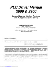 Quartech 2800 Manual