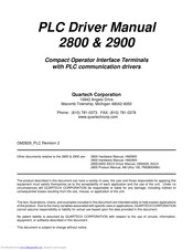 Quartech 2900 Manual