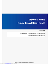 Ingrasys Skywalk iSC-NVR5532-R Quick Installation Manual