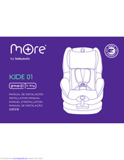 More KIDE 01 Installation Manual