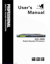 Marani CLP-2600 User Manual