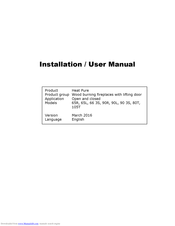 KAL-FIRE Heat Pure Series 105T Installation & User Manual