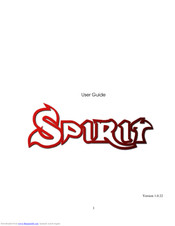 Spirit system Spirit User Manual