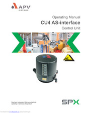 APV CU4 Operating Manual