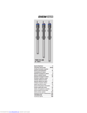 EHEIM TSRH 25-300 User Manual
