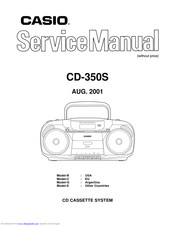 Casio CD-350S Service Manual