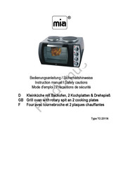 MIA TO 2311N Instruction Manual/Safety Cautions