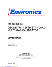 Environics 6103 Service Manual