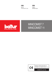 baltur Minicomist 7 Manual