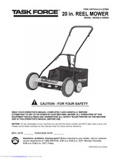 20 task discount force reel mower