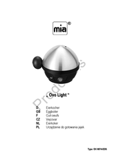 MIA EK 6874-EDS Manual