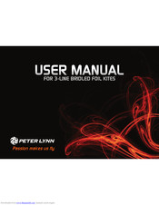 Peter Lynn 3 line bridled foil User Manual