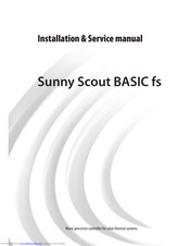 Sunny Scout BASIC fs Installation & Service Manual