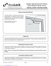 DynaLock 2280 Installation Manual