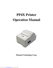 Pinnacle Technology PP4X Operation Manual