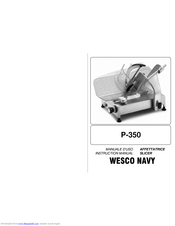 WESCO NAVY P-350 Instruction Manual