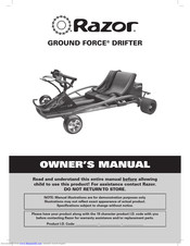 Razor GROUND FORCE DRIFTER Owner's Manual