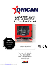 Omcan CE-ES-0004-RH Instruction Manual