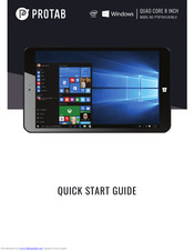 PROTAB PTBTWXU83BLK Quick Start Manual