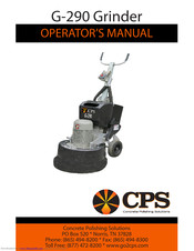 CPS g-290 Operator's Manual