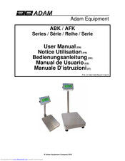 Adam Equipment ABK Series User Manual