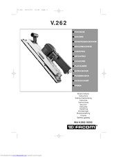 Facom V.262 Instructions Manual