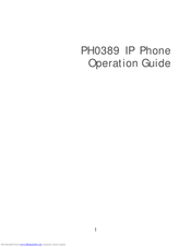 Repotec PH0389 Operation Manual