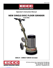 Edco DDG-9-I-0315 Operator's Instruction Manual