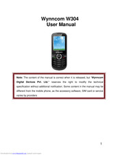 Wynncom W304 User Manual