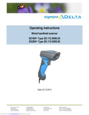 Sigmann DELTA SD260ex Operating Instructions Manual