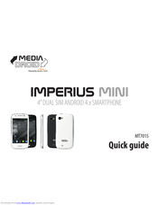 Mediadroid IMPERIUS ALPHA MT7017 Quick Manual