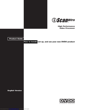 DVDO iScan Ultra Product Manual