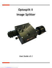 Andor Technology Optosplit II User Manual