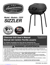 AMERICANA grill Sizzler User Manual