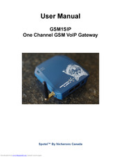SPOTEL GSM1SIP User Manual
