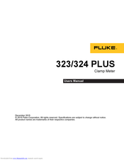 Fluke 324 PLUS User Manual