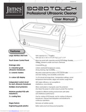 JAMES PRODUCTS 9020 TOUCH User Manual