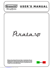 Brunetti PIRATA 141 User Manual