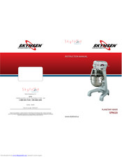 Skymsen SPM20 Instruction Manual