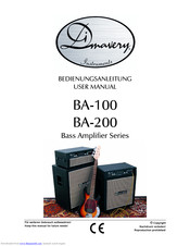 Dimavery BA-100 Series User Manual